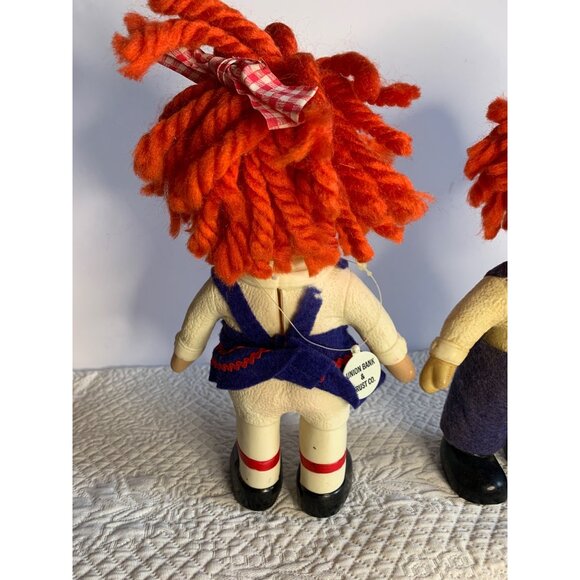 Raggedy Ann & Andy Coin Bank Royalty Industries Vintage Piggy Bank - Picture 10 of 14